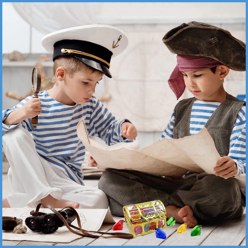 Bộ Đồ Chơi Rương Kho Báu Nhiều Màu Sắc Dành Cho Trẻ Em