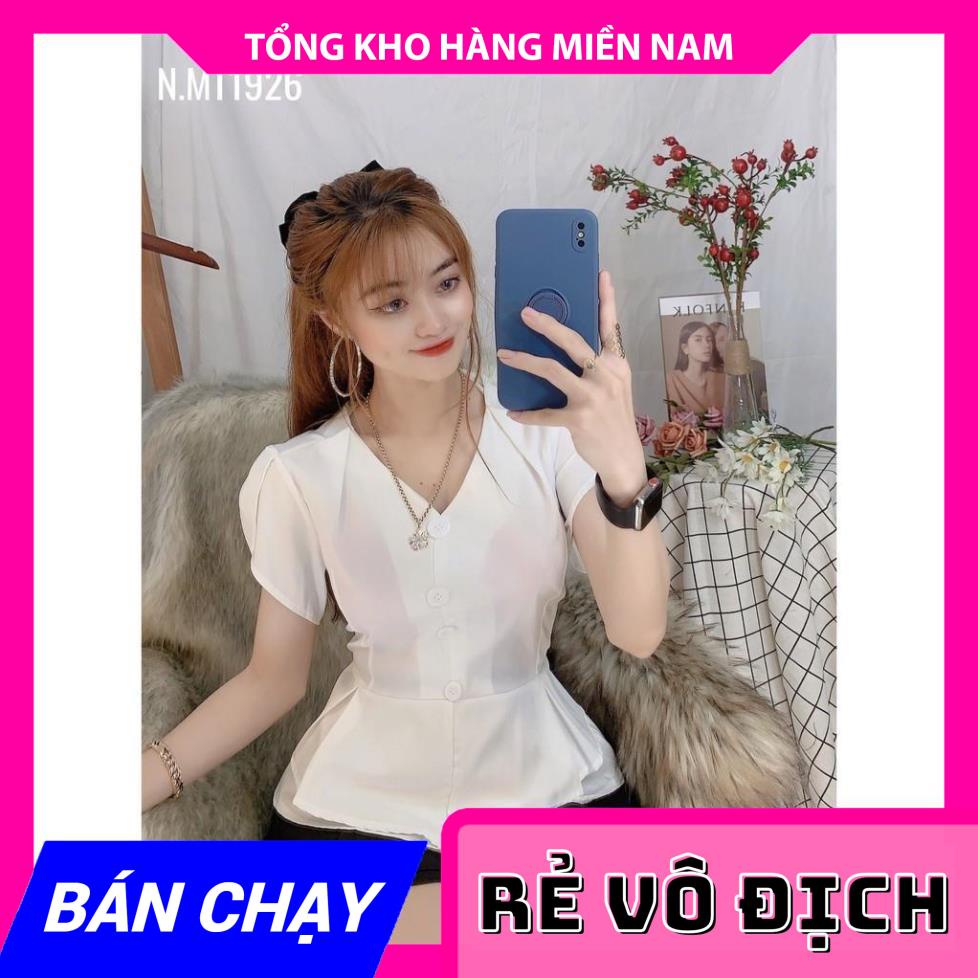 ÁO CÔNG SỞ KIỂU TAY BÚP MT1926 XINH XẮN ⚡100% ẢNH THẬT⚡  MY