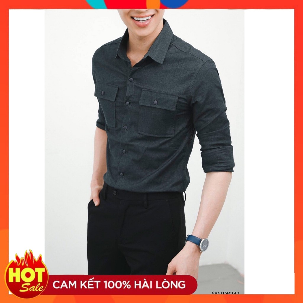 Áo Sơ Mi Nam Dài Tay Túi Hộp Thời Trang Cao Cấp  PONIVA Chất Vải Cao Cấp Mềm Mại Thấm Hút Mồ Hôi T | BigBuy360 - bigbuy360.vn