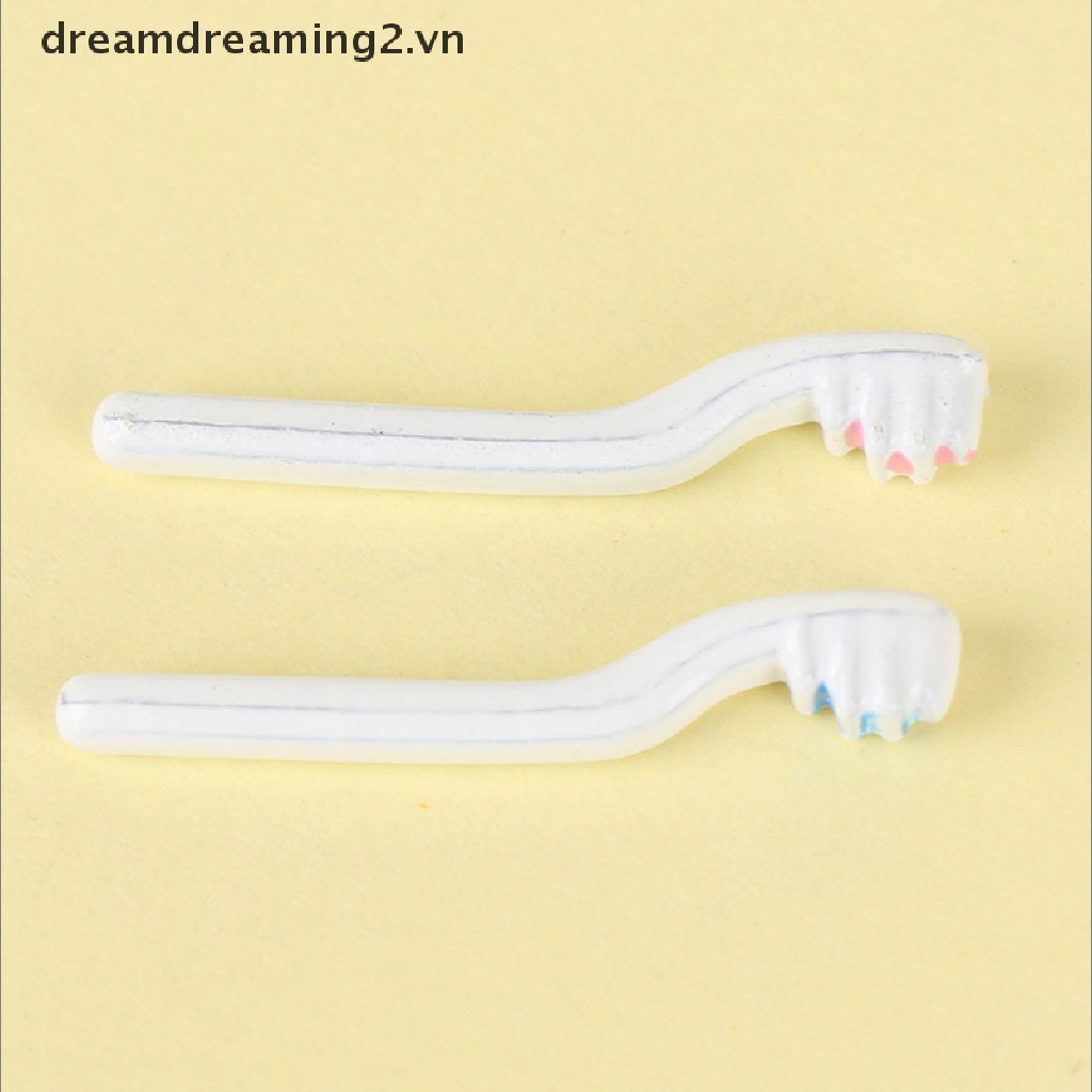 Bộ Bàn Chải Đánh Răng Và Kem Đánh Răng Mini Cho Nhà Búp Bê