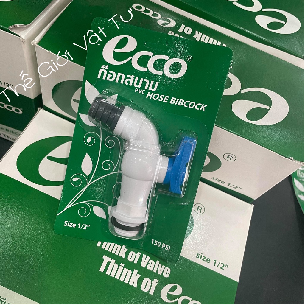 Vòi nước cao cấp ECCO phi 21 có đầu nối nhập khẩu Từ Thái Lan ( 1 đổi 1 trong 12 tháng đầu sử dụng )
