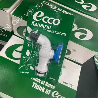 Vòi nước cao cấp ECCO phi 21 có đầu nối nhập khẩu Từ Thái Lan ( 1 đổi 1 trong 12 tháng đầu sử dụng )