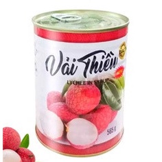 Vải Ngâm Đóng Lon Nhiều Loại