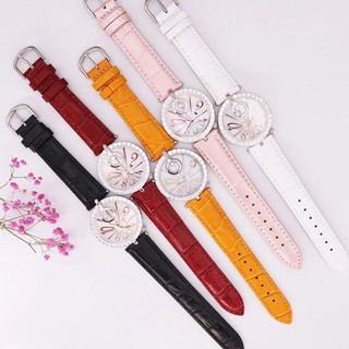 [Chính Hãng] Đồng Hồ Nữ Royal Crown 3850 (Pink)