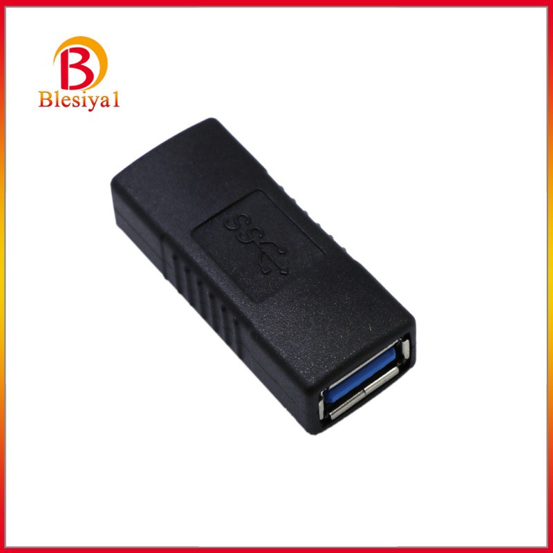 [BLESIYA1] USB 3.0 Female To Female Adapter Converter Connector Coupling Connector