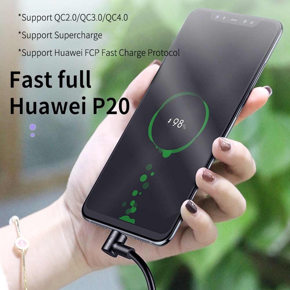 Cáp Sạc Nhanh Usb Type C 5a Cho Huawei P20 P30 Pro Samsung S10 S9