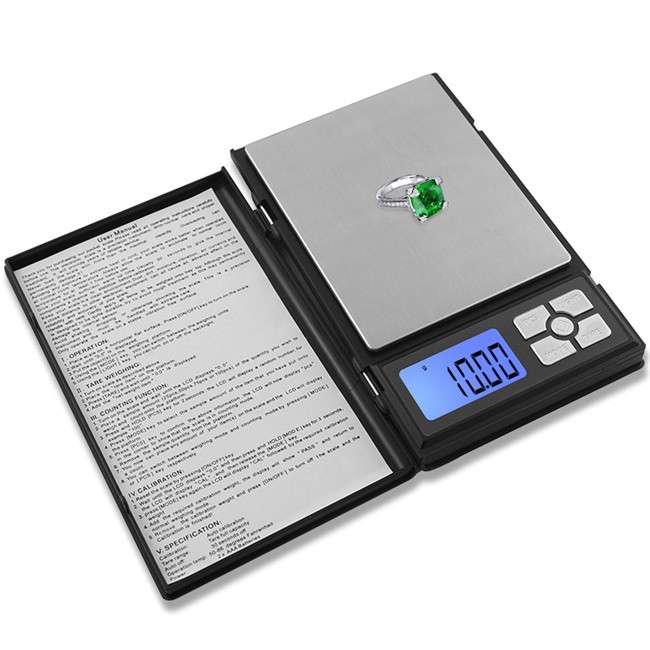 Cân Tiểu Ly Hình Quyển Sách Notebook Tối Đa 500g - 2000g ( CÂN TIỂU LY CHẤT LƯỢNG CAO )