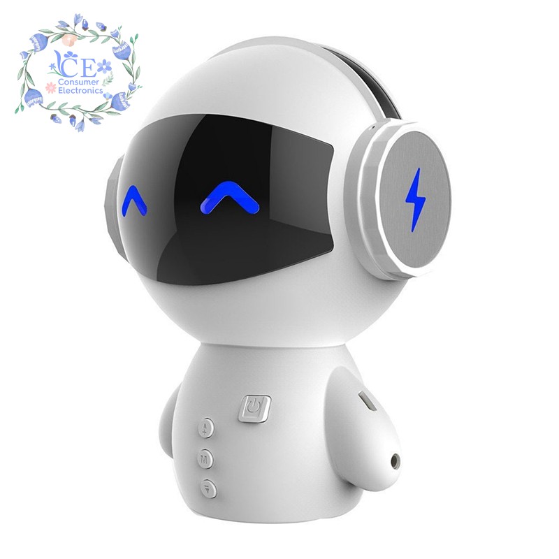 Cute Intelligent Robot Bluetooth Speaker M10 Mini Smart-Robot