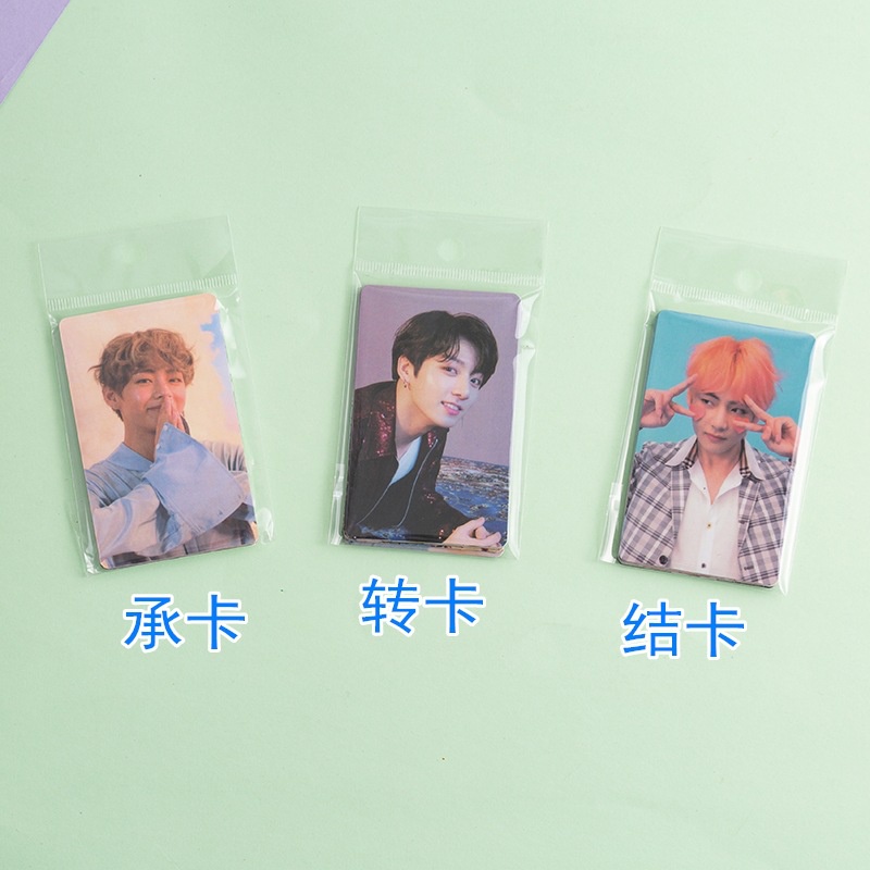1 Thẻ Hình Nhóm Nhạc BTS Chất Lượng Cao