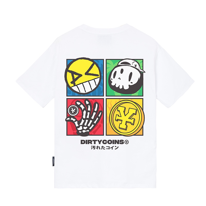 Áo thun DirtyCoins Dico Mate T-Shirt - White
