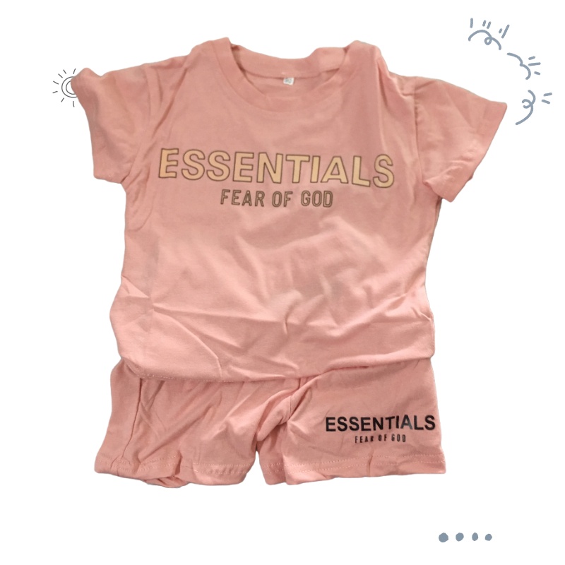 Set Áo Thun Ngắn Tay In Chữ + Quần Short Thời Trang Mùa Hè Mới Cho Bé