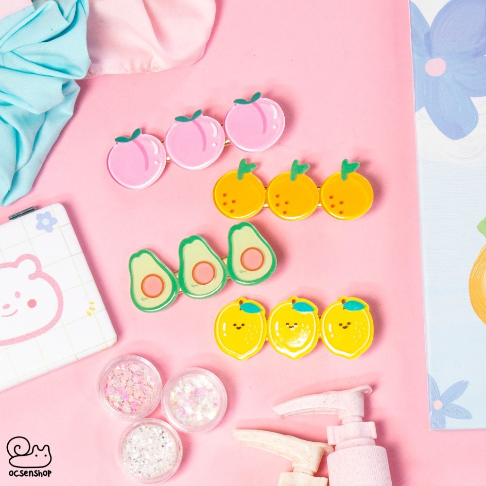 Kẹp tóc trái cây