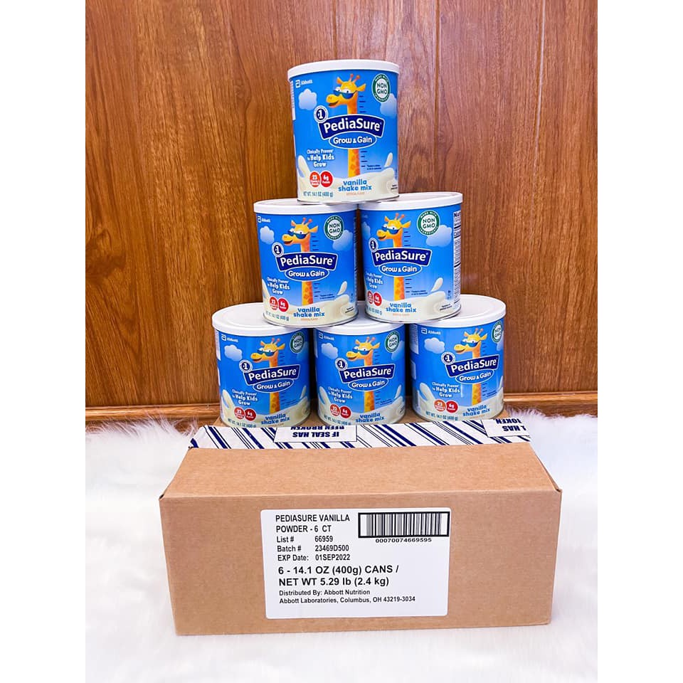 Sữa Pediasure Mĩ vị Vani và socola - 400g