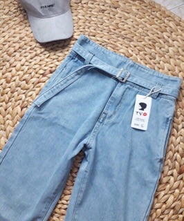 🔥Baggy Jeans Rách ( Kèm Belt)