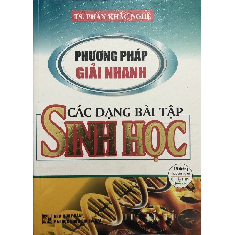 Sách - Phương Pháp Giải Nhanh Các Dạng Bài Tập Sinh Học