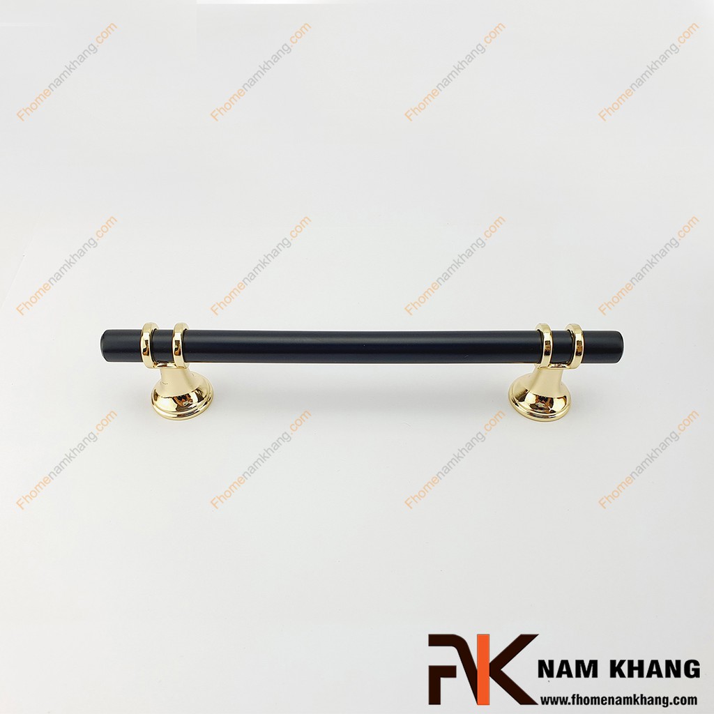Tay nắm tủ cổ điển màu đen NK207-DN