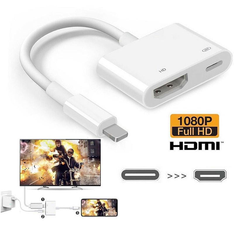 Dây Cáp Chuyển Đổi Từ Iphone Sang Hdmi Tiện Dụng