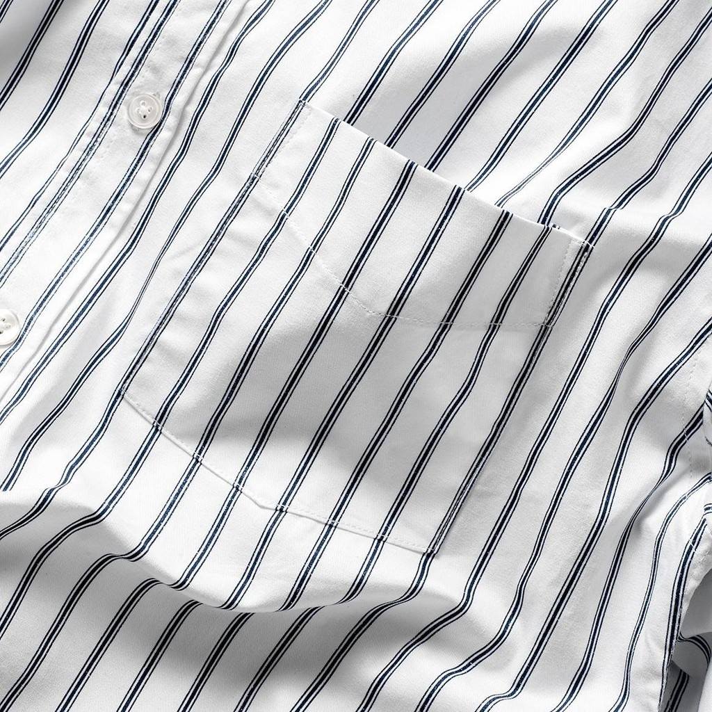 Áo sơ mi nam DOUBLE'D kẻ ba sọc SDGTRANG00 | BigBuy360 - bigbuy360.vn