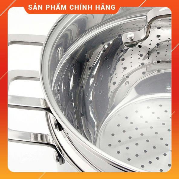 NỒI HẤP INOX 304 ELMICH 22CM EL3360, 26CM EL3361 - HÀNG CHÍNH HÃNG