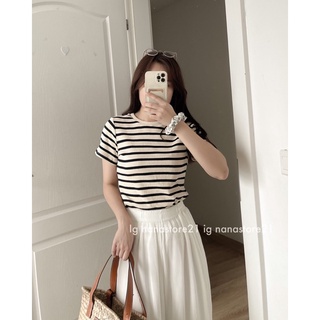 Áo pull kẻ ngang chất đep Nana21 Nanastore21