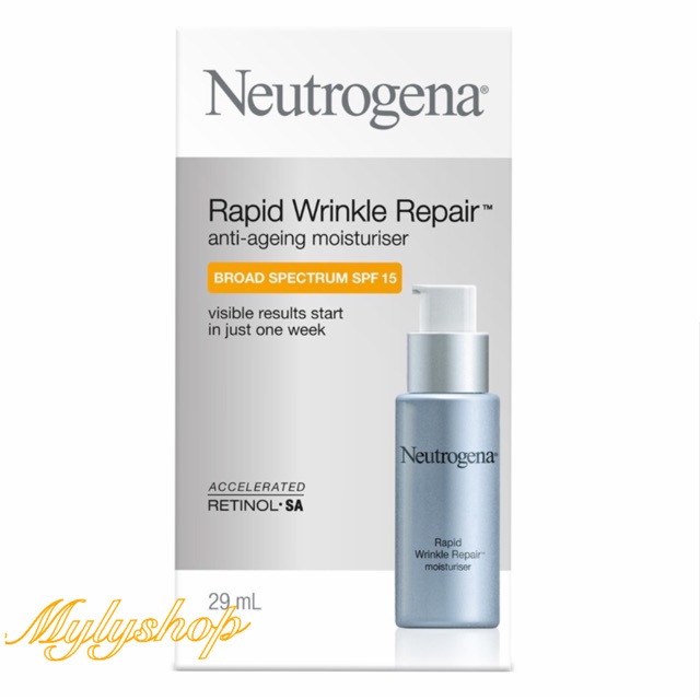 Kem dưỡng ẩm chống lão hoá ban đêm Neutrogena Rapid Wrinkle Night Moisturizer 29ml Hàng Mỹ