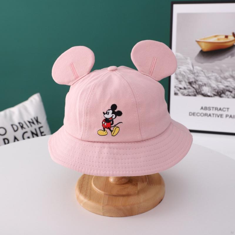 Nón Bucket Tai Chuột Mickey Đáng Yêu Cho Bé