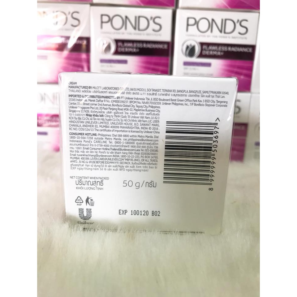 Kem Pond's Cao Cấp FLAWLESS RADIANCE DERMA+ Ngày Và Đêm 50G | BigBuy360 - bigbuy360.vn