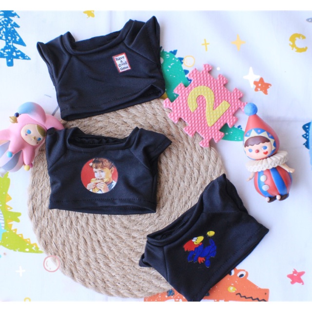 Áo phông cho doll 20cm ( giống Vương Nhất Bác)