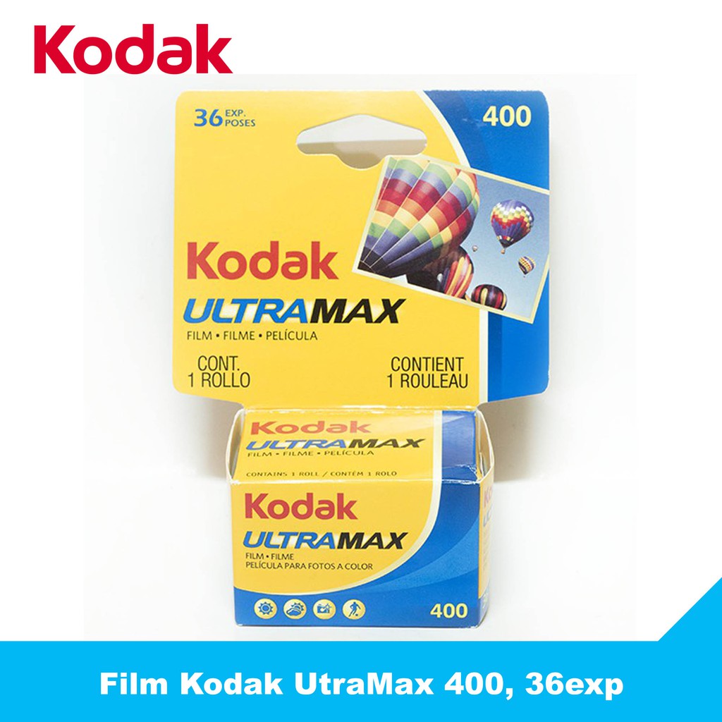 Film Kodak Ultramax 400 USA (Phim chụp ảnh 35mm, 36exp)