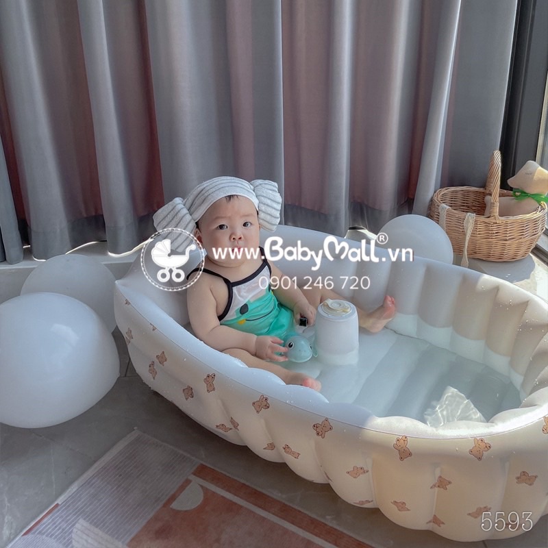 Chậu tắm hơi hoạ tiết Playing