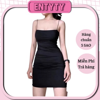 ĐẦM ÔM BODY HAI DÂY SỢI BÚN CHẤT BORIP ĐẸP NTTSHOP A3