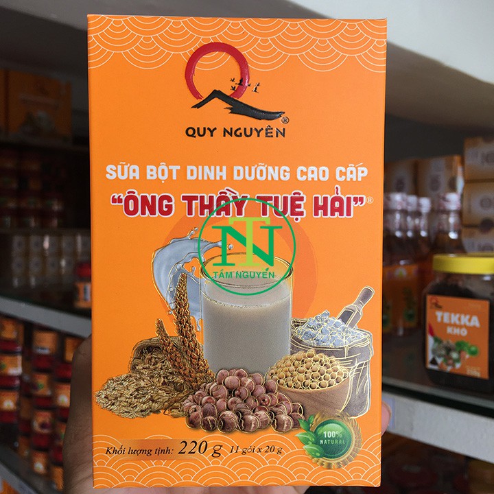 [MẨU MỚI]SỮA BỘT DINH DƯỠNG CAO CẤP ÔNG THẦY TUỆ HẢI 220G