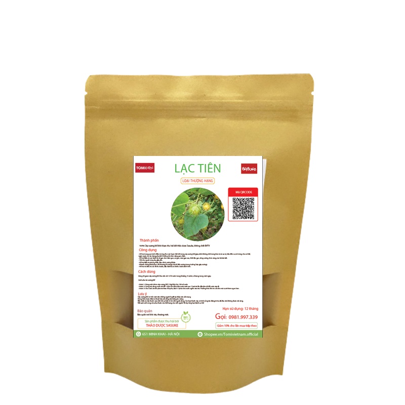 Cây lạc tiên khô loại thượng hạng Sasuke 1kg tốt cho giấc ngủ