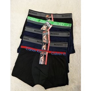 Combo 10 quần lót boxer nam trơn nhiều lưng