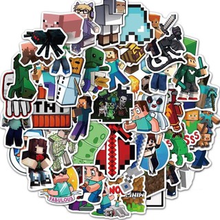 10-50 hình sticker minecraft decal(random hình)