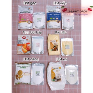 bột bắp hữu cơ, bột mì hữu cơ, bột năng hữu cơ, bột pancake