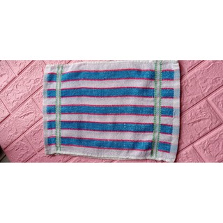 sỉ 10 khăn mặt kẻ(22x27) [hongmaigiadung]
