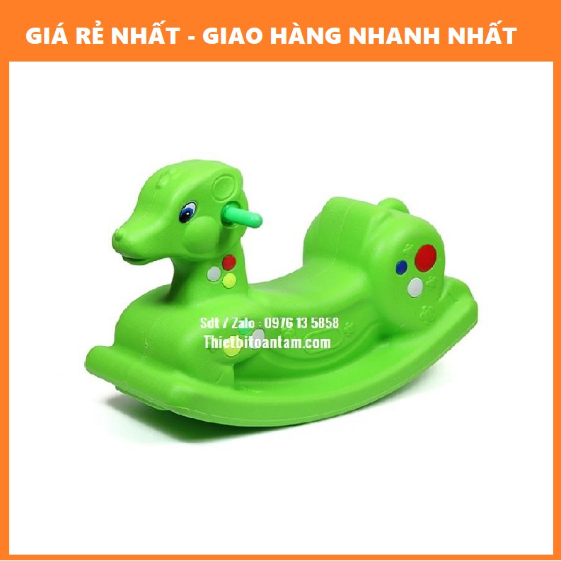 Bập bênh Nhựa Chợ Lớn hình con hươu