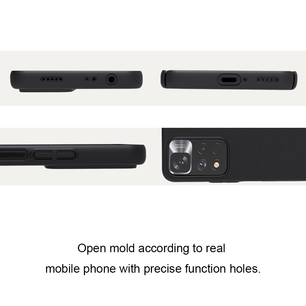 Ốp điện thoại Nillkin bằng PC cứng siêu mỏng cho Redmi Note 11 5G China/Note 11 Pro Plus/Xiaomi POCO M4 Pro 5G/X4 NFC