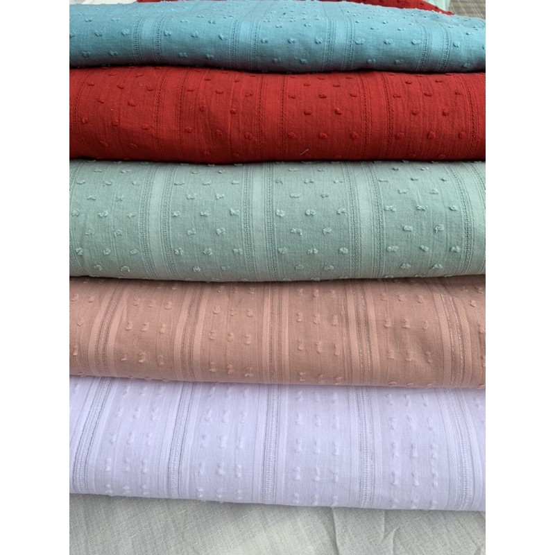 Vải boi hạt các màu