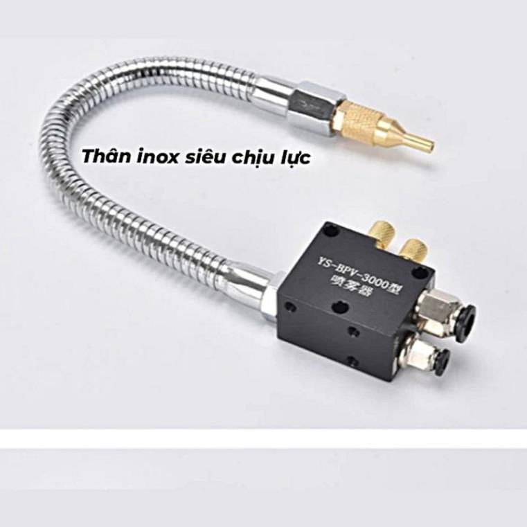 Vòi Phun Dầu Làm Mát Cao Cấp Thân Nhựa và Inox Chống Va Đập Mạnh