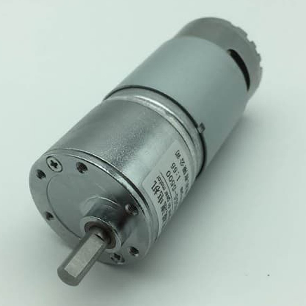 Động cơ giảm tốc 12V JGB37  tốc độ 56 RPM / 66 RPM / 130 RPM /  200 RPM / 320 RPM / 550 RPM