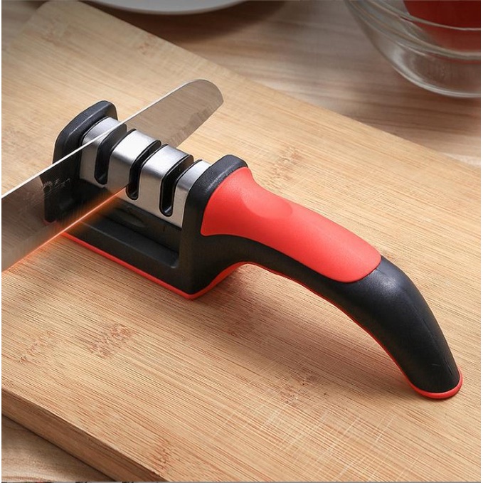Dụng cụ mài dao cầm tay 3 cấp độ , mài dao nhanh bén siêu tiện lợi