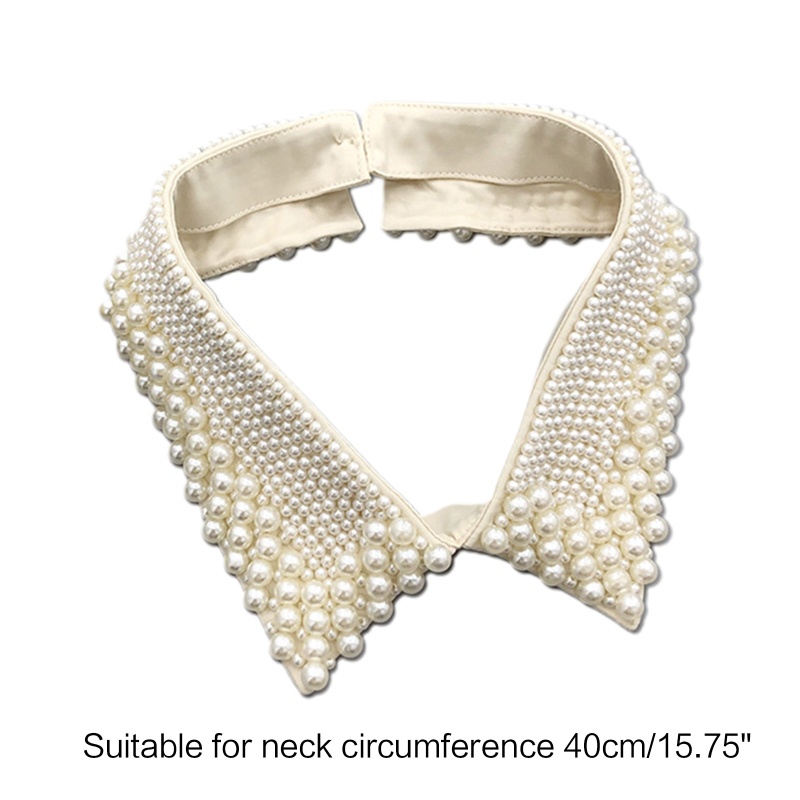 Vòng Cổ Choker Nhiều Lớp Đính Ngọc Trai Nhân Tạo Handmade Sang Trọng Dành Cho Nữ