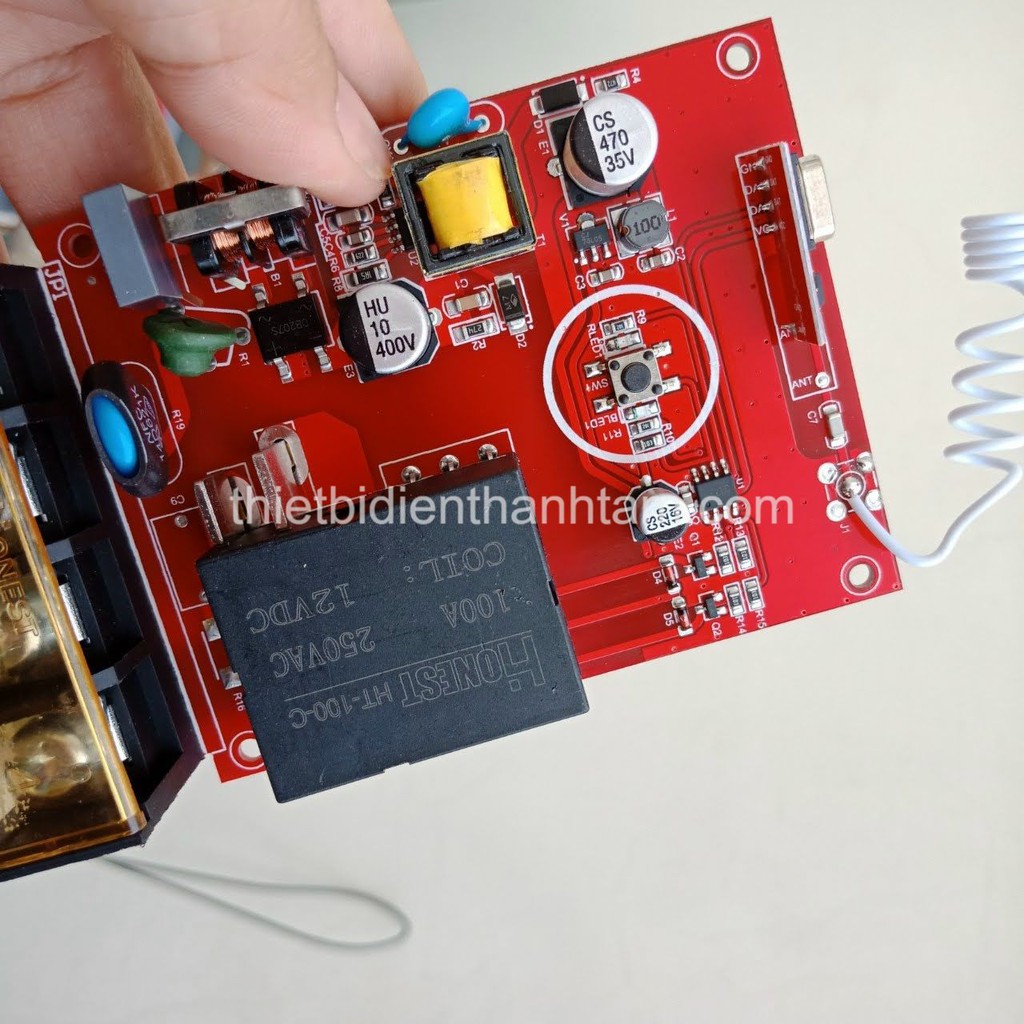 [ HT-2110KG ] Công Tắc Điều Khiển Điện Từ Xa HONEST, công suất lớn 100A