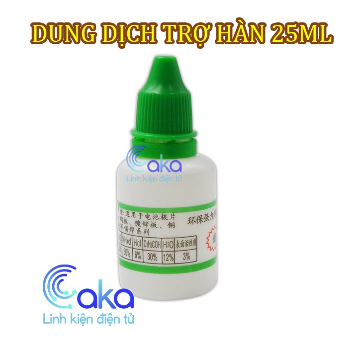 LKDT Dung dịch trợ hàn 25ml chất lượng