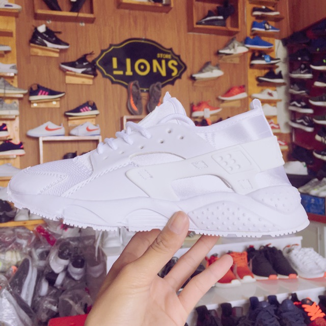 {Free Ship từ đơn hàng 99k} -Giày huarache Full trắng Size Nam Nữ 36-43