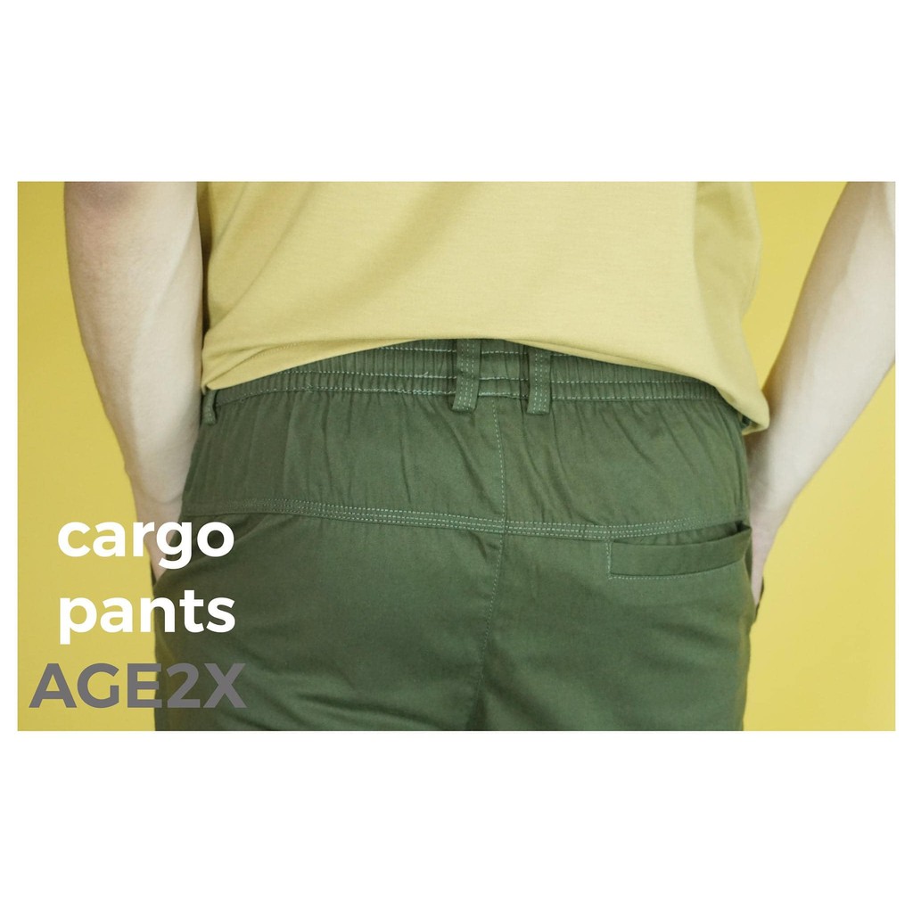 QUẦN JOGGER KAKI NAM (CARGO PANT) #AGE2X phong cách năng động trẻ trung tự tin cho các chàng trai