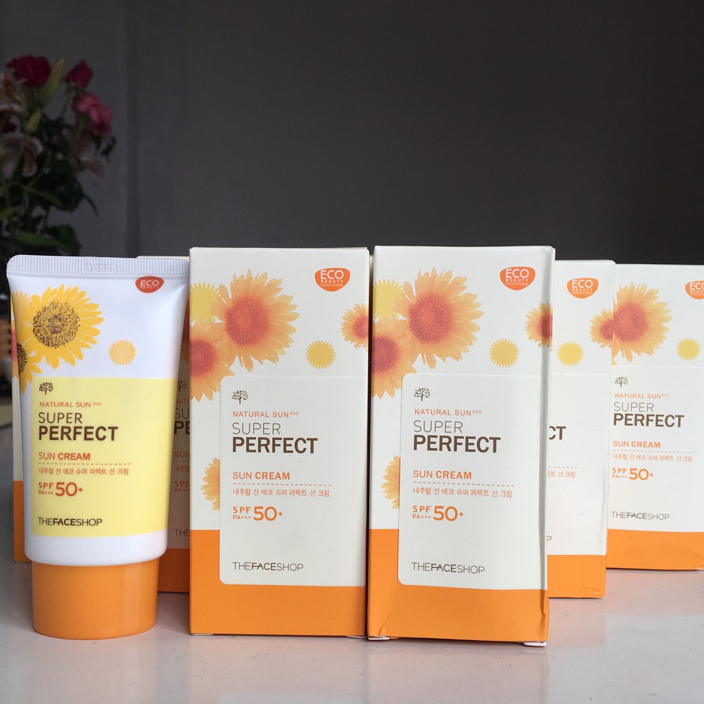 KEM CHỐNG NẮNG SUPER PERFECT SUN CREAM 50 PA+++