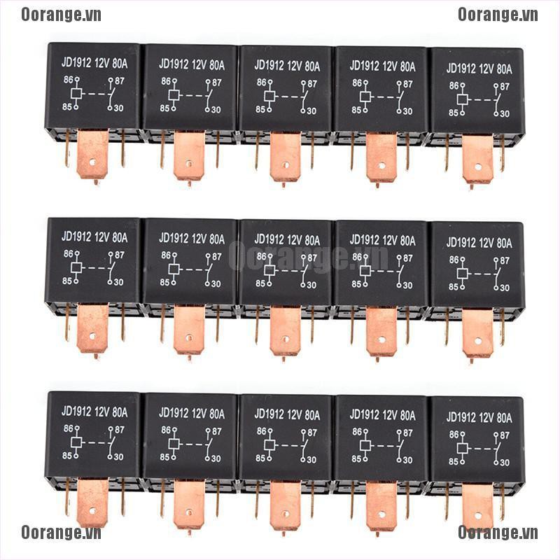 Rơ Le Tự Động Chống Thấm Nước 4pin DC 24V 80A JD1912